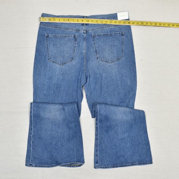 Express Classic Blue Women's Jeans - Picture 4 of 8